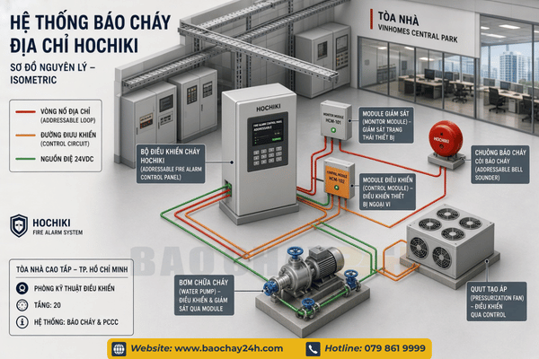 Nguyen ly hoat dong cua Module dia chi Hochiki